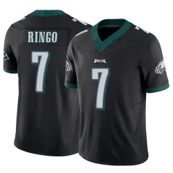 Men's Kelee Ringo Philadelphia Eagles No.7 Limited Vapor F.U.S.E. Jersey - Black