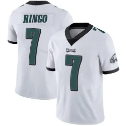 Men's Kelee Ringo Philadelphia Eagles No.7 Limited Vapor Untouchable Jersey - White