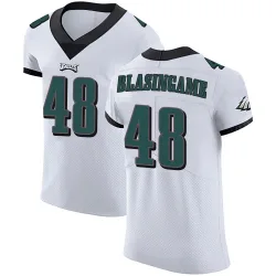 Men's Khari Blasingame Philadelphia Eagles No.48 Elite Vapor Untouchable Jersey - White