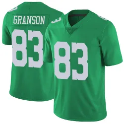 Men's Kylen Granson Philadelphia Eagles No.83 Limited Vapor Untouchable Jersey - Green