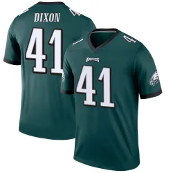 Men's Lance Dixon Philadelphia Eagles No.41 Legend Jersey - Green
