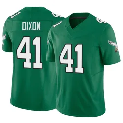 Men's Lance Dixon Philadelphia Eagles No.41 Limited Kelly Alternate Vapor F.U.S.E. Jersey - Green