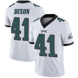 Men's Lance Dixon Philadelphia Eagles No.41 Limited Vapor Untouchable Jersey - White