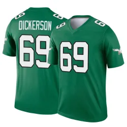 Men's Landon Dickerson Philadelphia Eagles No.69 Legend Kelly Alternate Jersey - Green