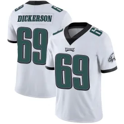 Men's Landon Dickerson Philadelphia Eagles No.69 Limited Vapor Untouchable Jersey - White