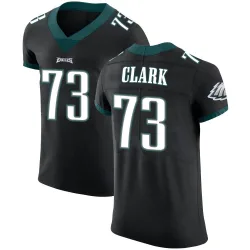 Men's Le'Raven Clark Philadelphia Eagles No.73 Elite Alternate Vapor Untouchable Jersey - Black