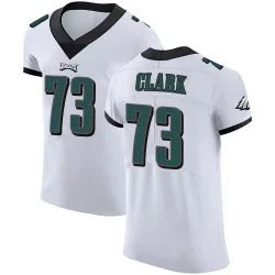 Men's Le'Raven Clark Philadelphia Eagles No.73 Elite Vapor Untouchable Jersey - White