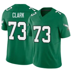 Men's Le'Raven Clark Philadelphia Eagles No.73 Limited Kelly Alternate Vapor F.U.S.E. Jersey - Green