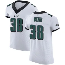 Men's Lewis Cine Philadelphia Eagles No.38 Elite Vapor Untouchable Jersey - White