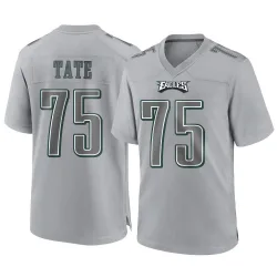 Men's Marcus Tate Philadelphia Eagles No.75 Game Atmosphere Fashion Jersey - Gray