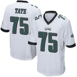 Men's Marcus Tate Philadelphia Eagles No.75 Game Jersey - White