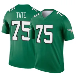 Men's Marcus Tate Philadelphia Eagles No.75 Legend Kelly Alternate Jersey - Green