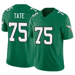 Men's Marcus Tate Philadelphia Eagles No.75 Limited Kelly Alternate Vapor F.U.S.E. Jersey - Green