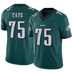 Men's Marcus Tate Philadelphia Eagles No.75 Limited Vapor F.U.S.E. Jersey - Green