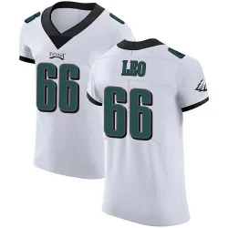 Men's Matt Leo Philadelphia Eagles No.66 Elite Vapor Untouchable Jersey - White