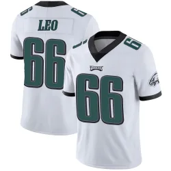 Men's Matt Leo Philadelphia Eagles No.66 Limited Vapor Untouchable Jersey - White