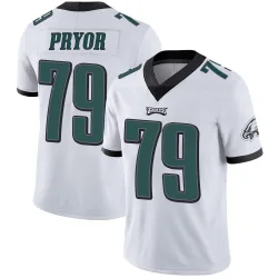 Men's Matt Pryor Philadelphia Eagles No.79 Limited Vapor Untouchable Jersey - White