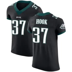 Men's Maxen Hook Philadelphia Eagles No.37 Elite Alternate Vapor Untouchable Jersey - Black