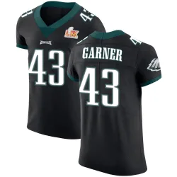 Men's Mekhi Garner Philadelphia Eagles No.43 Elite Alternate Vapor Untouchable Super Bowl LIX Jersey - Black