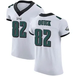 Men's Mike Quick Philadelphia Eagles No.82 Elite Vapor Untouchable Jersey - White