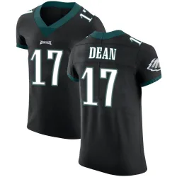 Men's Nakobe Dean Philadelphia Eagles No.17 Elite Alternate Vapor Untouchable Jersey - Black