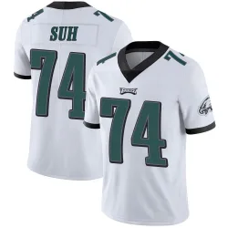 Men's Ndamukong Suh Philadelphia Eagles No.74 Limited Vapor Untouchable Jersey - White