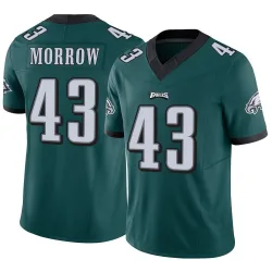Men's Nicholas Morrow Philadelphia Eagles No.43 Limited Vapor F.U.S.E. Jersey - Green