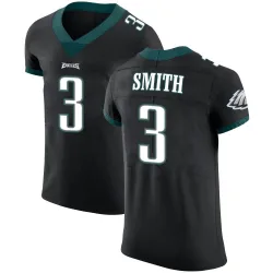 Men's Nolan Smith Jr. Philadelphia Eagles No.3 Elite Alternate Vapor Untouchable Jersey - Black