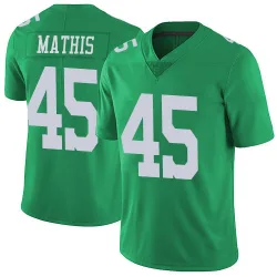 Men's Ochaun Mathis Philadelphia Eagles No.45 Limited Vapor Untouchable Jersey - Green