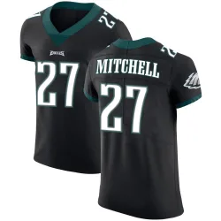 Men's Quinyon Mitchell Philadelphia Eagles No.27 Elite Alternate Vapor Untouchable Jersey - Black