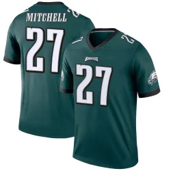 Men's Quinyon Mitchell Philadelphia Eagles No.27 Legend Jersey - Green