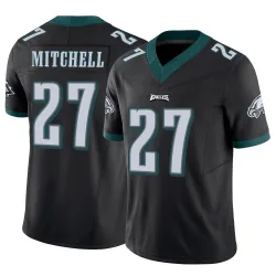 Men's Quinyon Mitchell Philadelphia Eagles No.27 Limited Vapor F.U.S.E. Jersey - Black