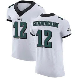 Men's Randall Cunningham Philadelphia Eagles No.12 Elite Vapor Untouchable Jersey - White