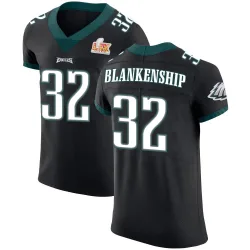 Men's Reed Blankenship Philadelphia Eagles No.32 Elite Alternate Vapor Untouchable Super Bowl LIX Jersey - Black
