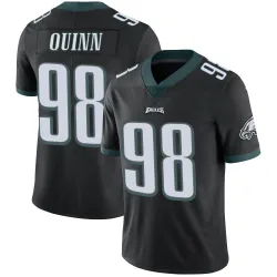 Men's Robert Quinn Philadelphia Eagles No.98 Limited Alternate Vapor Untouchable Jersey - Black