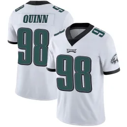 Men's Robert Quinn Philadelphia Eagles No.98 Limited Vapor Untouchable Jersey - White