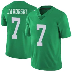 Men's Ron Jaworski Philadelphia Eagles No.7 Limited Vapor Untouchable Jersey - Green