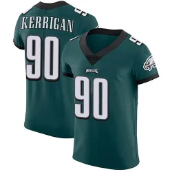 Men's Ryan Kerrigan Philadelphia Eagles No.90 Elite Midnight Team Color Vapor Untouchable Jersey - Green