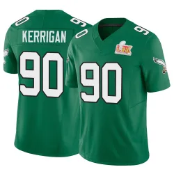 Men's Ryan Kerrigan Philadelphia Eagles No.90 Limited Kelly Alternate Vapor F.U.S.E. Super Bowl LIX Jersey - Green