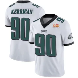 Men's Ryan Kerrigan Philadelphia Eagles No.90 Limited Vapor Untouchable Super Bowl LIX Jersey - White