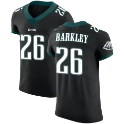 Men's Saquon Barkley Philadelphia Eagles No.26 Elite Alternate Vapor Untouchable Jersey - Black