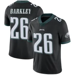 Men's Saquon Barkley Philadelphia Eagles No.26 Limited Alternate Vapor Untouchable Jersey - Black