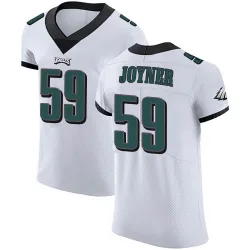 Men's Seth Joyner Philadelphia Eagles No.59 Elite Vapor Untouchable Jersey - White
