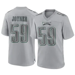 Men's Seth Joyner Philadelphia Eagles No.59 Game Atmosphere Fashion Jersey - Gray