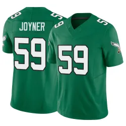 Men's Seth Joyner Philadelphia Eagles No.59 Limited Kelly Alternate Vapor F.U.S.E. Jersey - Green