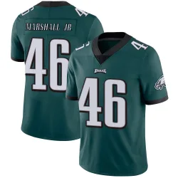 Men's Terrace Marshall Jr. Philadelphia Eagles No.46 Limited Midnight Team Color Vapor Untouchable Jersey - Green