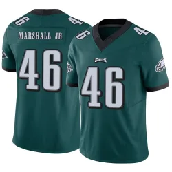 Men's Terrace Marshall Jr. Philadelphia Eagles No.46 Limited Vapor F.U.S.E. Jersey - Green