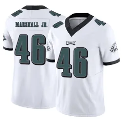 Men's Terrace Marshall Jr. Philadelphia Eagles No.46 Limited Vapor F.U.S.E. Jersey - White