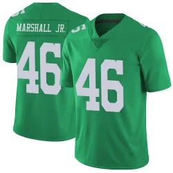 Men's Terrace Marshall Jr. Philadelphia Eagles No.46 Limited Vapor Untouchable Jersey - Green