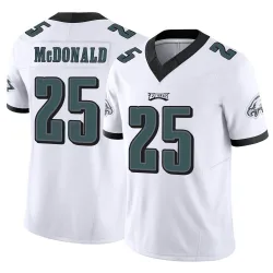 Men's Tommy McDonald Philadelphia Eagles No.25 Limited Vapor F.U.S.E. Jersey - White
